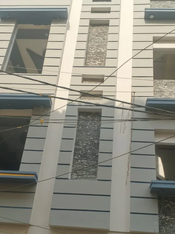 Finished facade work