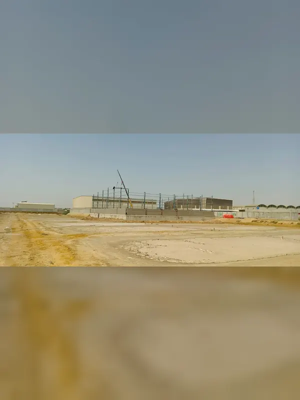 Steel shed erection